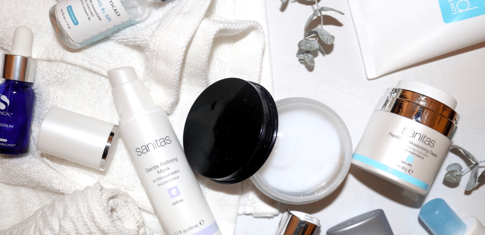 Silver Mirror Skin Care Routine Products