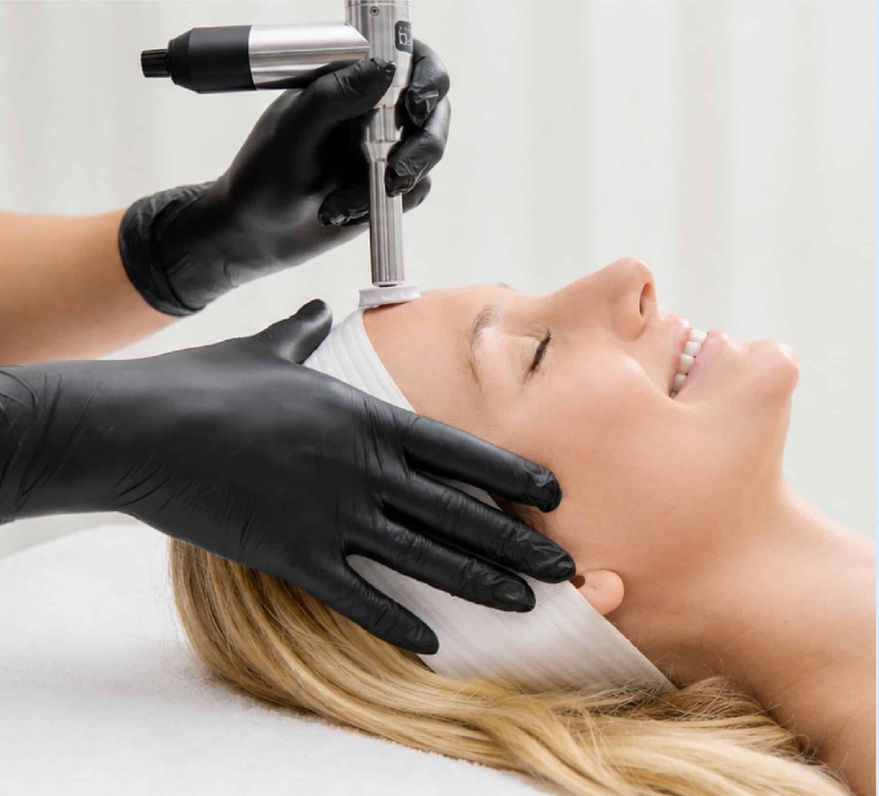 Nano-infusion step of the GLP-1 Volmira Facial